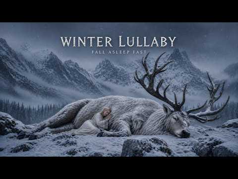 Nordic Winter Lullaby | Fall asleep Fast With 432Hz Nordic Music with Old Norse Female Vocals