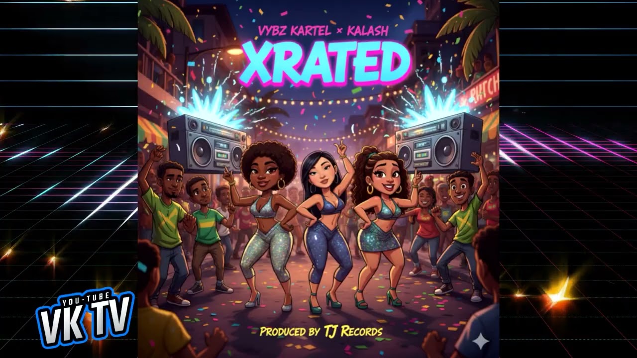 Vybz Kartel x Kalash - XRATED (Official Audio)