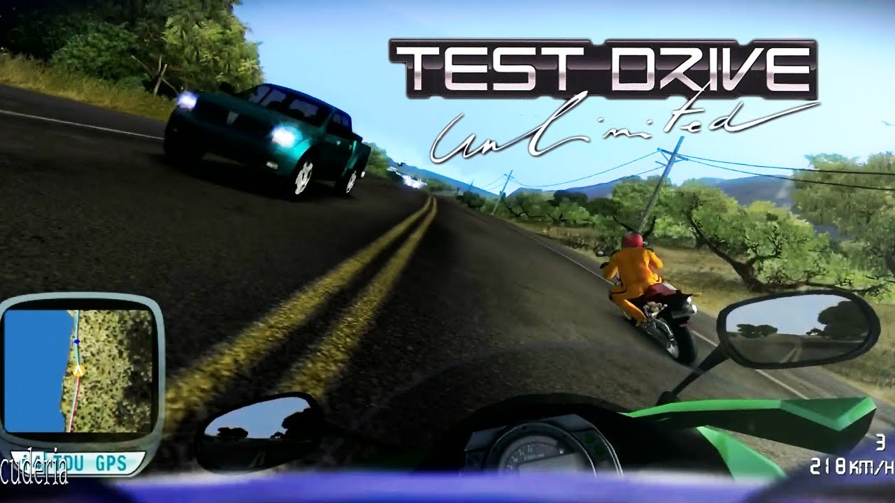 Test Drive Unlimited Kawasaki ZX-10R with G27 (manual) /Cockpit/