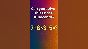 Can you solve this under 30 seconds #geometry #mathematical #reels #maths #quiz #mathproblems #math