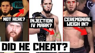 Islam Makhachev CHEATED At UFC 284? Illegally Used An IV To Rehydrate? Evidence? MMA News Reaction