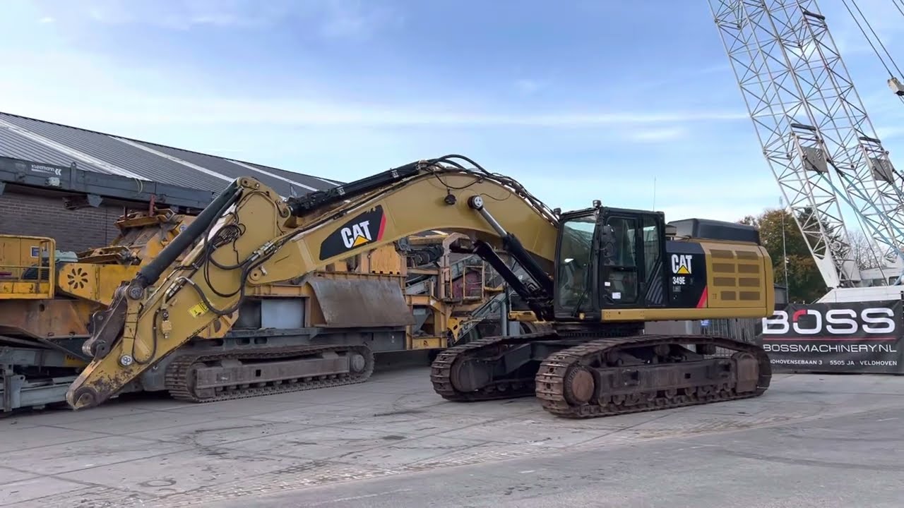 Caterpillar 349E LME Excavator - Year: 2015 (Refnr. BM4726)