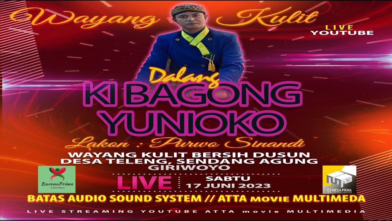 🔴 LIVE BERSIH DUSUN DESA TELENG, SENDANG AGUNG, GIRIWOYO  // DALANG : KI BAGONG YUNIOKO