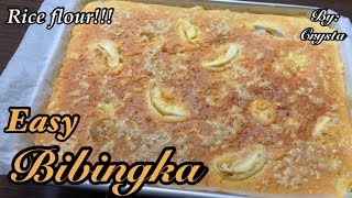 Easy Bibingka / how to make bibingka/ rice flour bibingka