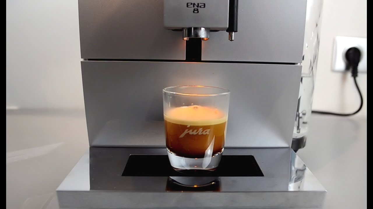 Jura ENA 8 Déballage et mise en fonctionnement YouTube