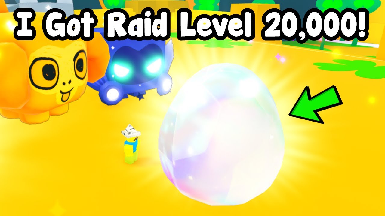 I Got Raid Level 20,000 And This Happened In Pet Simulator 99!
