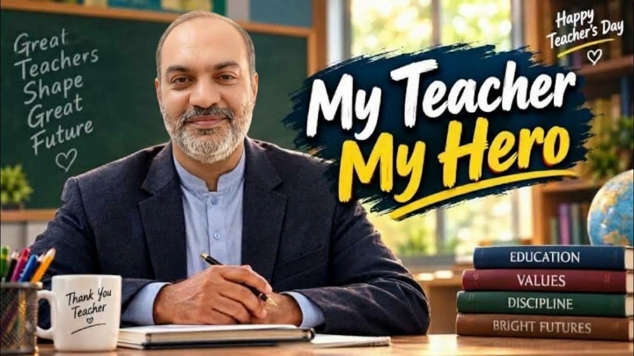 ⁣My Teacher - My Hero | Teachers' Day 2026 | October Theme | Study Spot