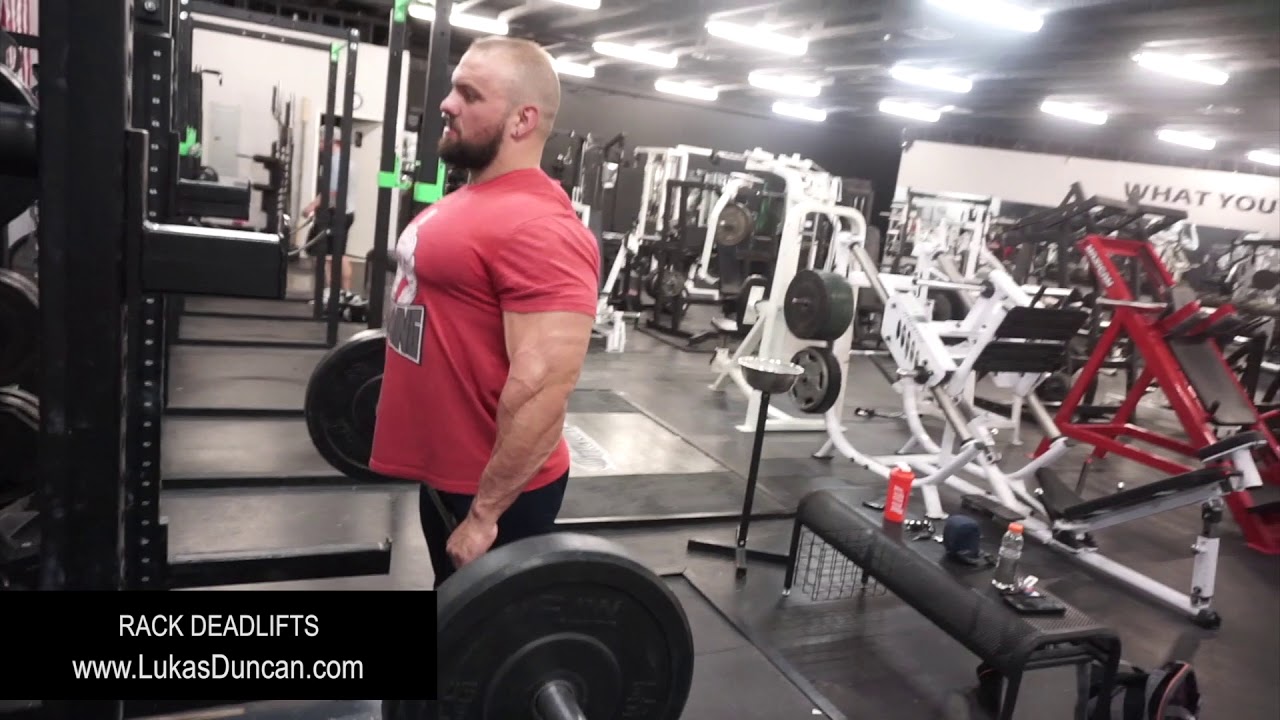 RACK DEADLIFTS YouTube