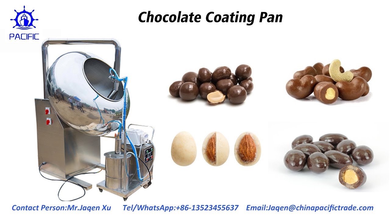Chocolate Coating PanAlmond Chocolate Coating PanCashew Nut Chocolate