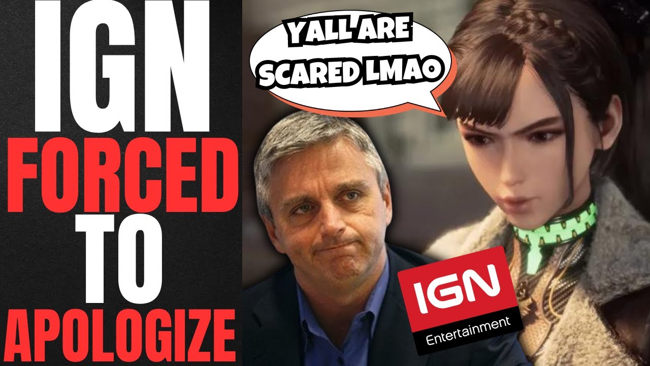 WOKE IGN FORCED TO APOLOGIZE | Game Journalist BACKTRACKS His ATTACKS Against Stellarblade CREATOR