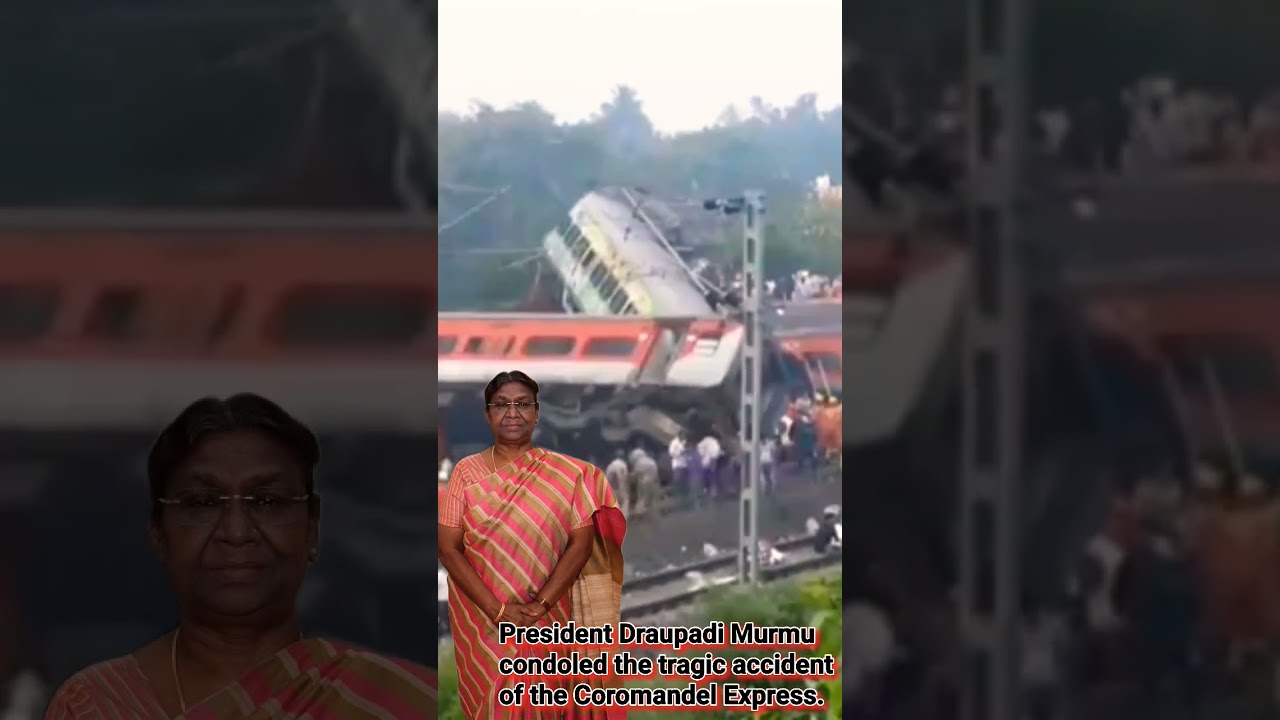 President, expressed condolences।tragic rail mishap।