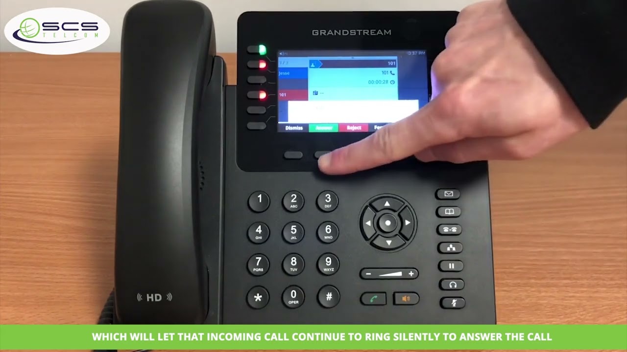 Grandstream GXP 2170 Features Training | SCS Telcom VoIP Phone and Quick Reference