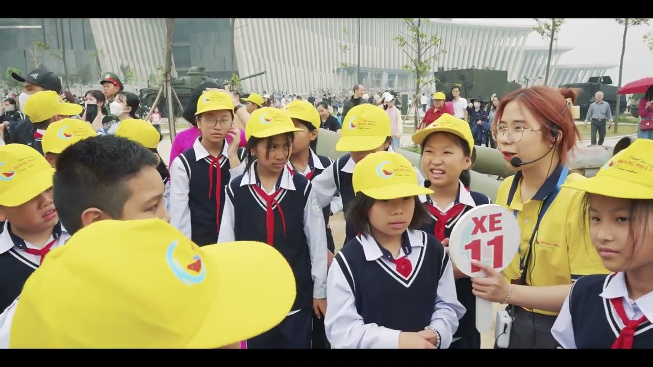 Tiểu học Tân Dương - Thuỷ Nguyên - Hải Phòng học tập trải nghiệm thực tế Hà Nội 6/4/2025