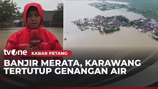 Download Lagu Bak Lautan, Potret Udara Banjir di Karawang | Kabar Petang MP3