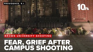 'It's terrifying': Brown students describe fear, grief after deadly campus shooting