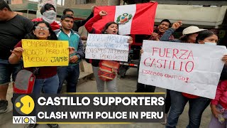 Castillo Supporters Clash With Police, Demand His Release In Peru International News Wion