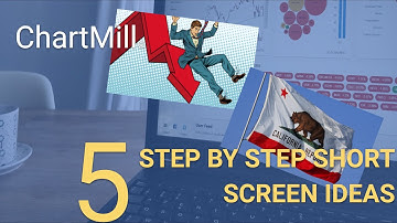 5 STEP BY STEP SHORT SCREEN IDEAS - How to use our stockscreener to find the best short setups?