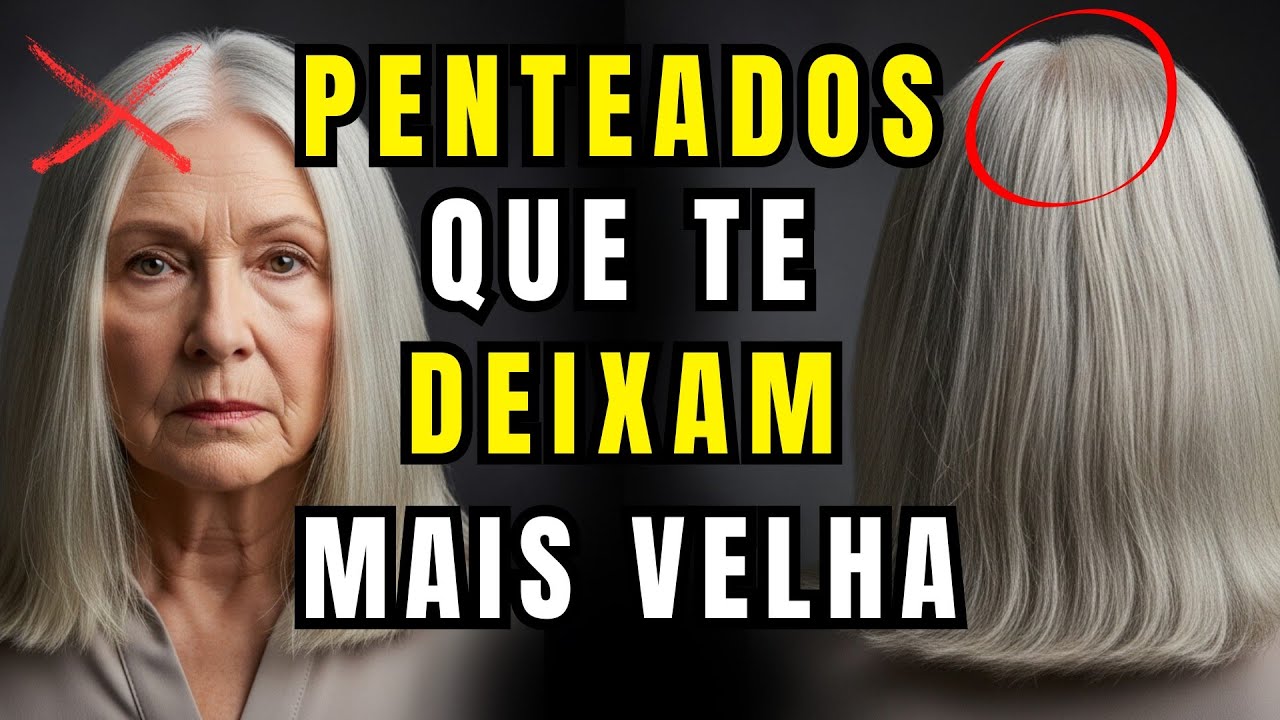 Penteados que te deixam mais velha e como resolver rapidamente!