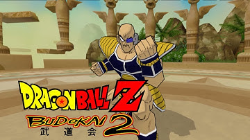 Dragon Ball Z Budokai 2 Raditz vs Nappa