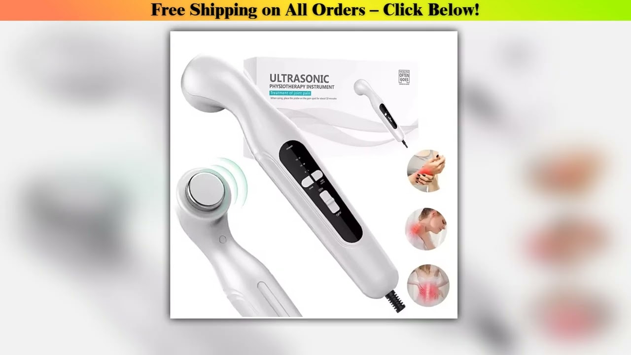 Arthritis Physical Therapy Equipment Home Use Ultrasound Physiotherapy Device Waist Body Pain
