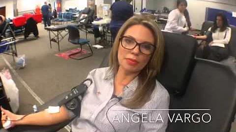 Why Angela Vargo gives Blood
