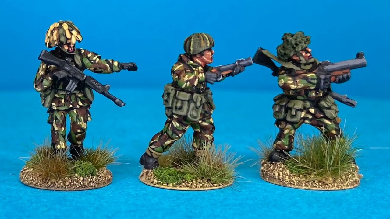 20mm Flank March Miniatures/Full Metal Miniatures Cold War Brit Painted example