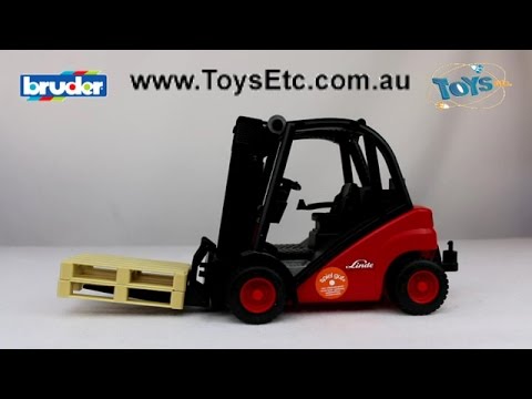 02511 - Linde fork lift H30D with 2 pallets