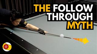 Stop Trying to Follow Through with Your Billiard Stroke: Do This Instead