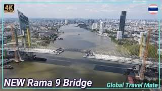 NEW Rama 9 Bridge Construction Update  Thailand