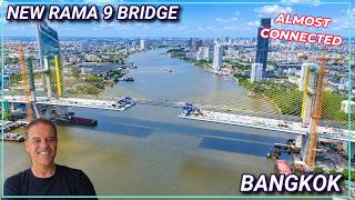 NEW Rama 9 Bridge Construction Update 🇹🇭 Thailand