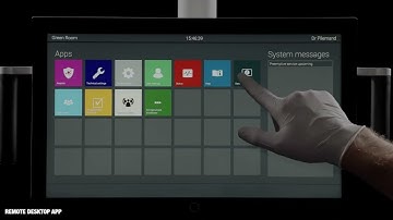 How to use apps on the digital XO FLOW dental unit