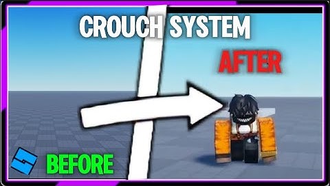 HOW TO MAKE A CROUCH SYSTEM? [PC/MOBILE]    | Roblox Studio Tutorial 🛠️ | 1MinuteRobloxTutorial
