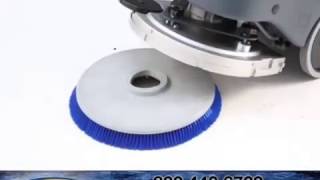 How to use the Advance SC450 Floor Scrubber