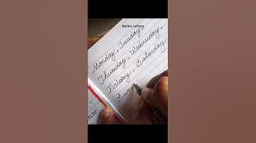Writing in Cursive handwriting @Belles-Lettres_11 #cursivewriting #howto #satisfying #writing