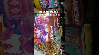 VIRAL... mainan MAGIC SAND. mainan pasir sangat cocok untuk anak-anak yang sedang dalam fase toodler