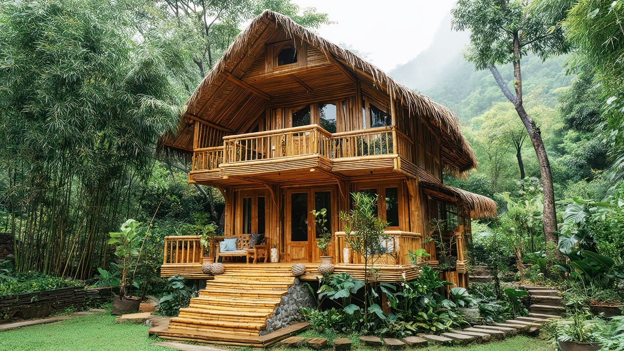 Luxury Bamboo House or Simple Bamboo House?