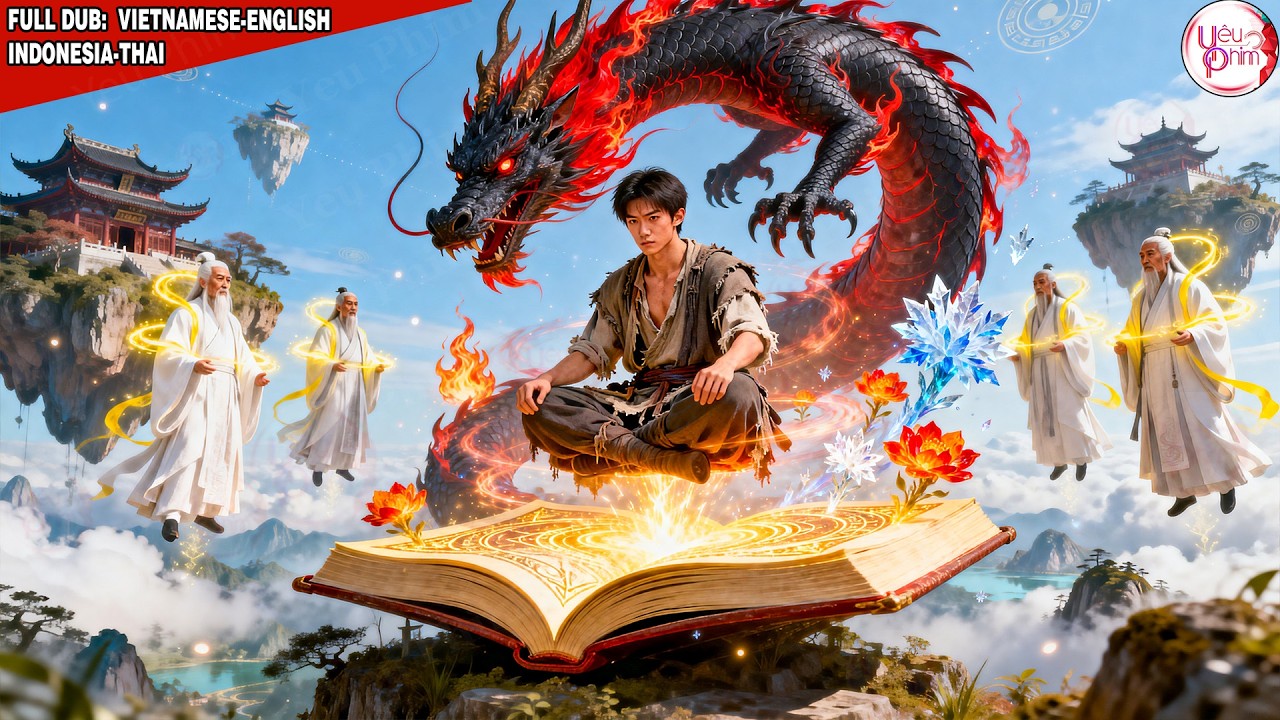 Nhóc Ăn Mày Cầm Cây Sen 5 Xu Lên Núi Bái Sư Bị Coi Thường, Ai Ngờ Là Thần Thảo Giúp Hóa Tiên Đế