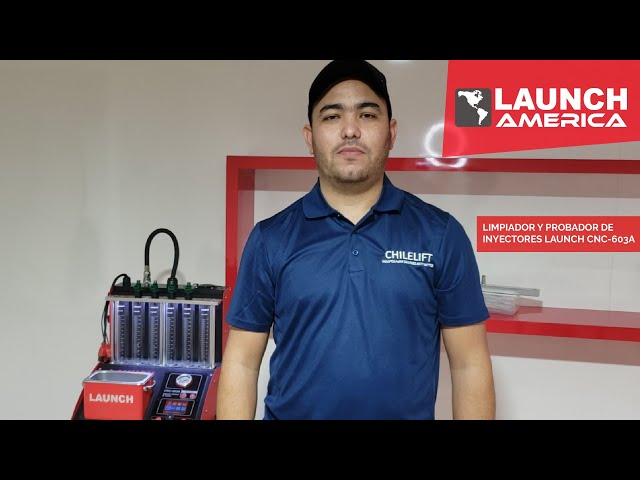 Limpia Inyector Launch CNC – 603A  Tecnología Eléctrica, Electrónica y  Mecánica ISK Ltda.