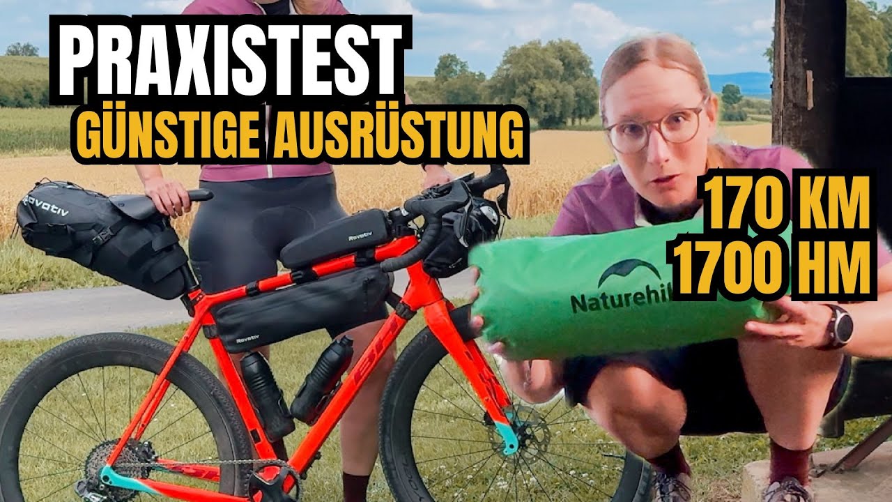 Günstige Bikepacking Ausrüstung