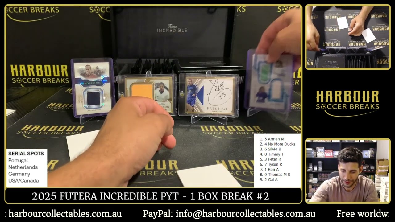 Break #2 - 2025 Futera Incredible PYT 1 Box