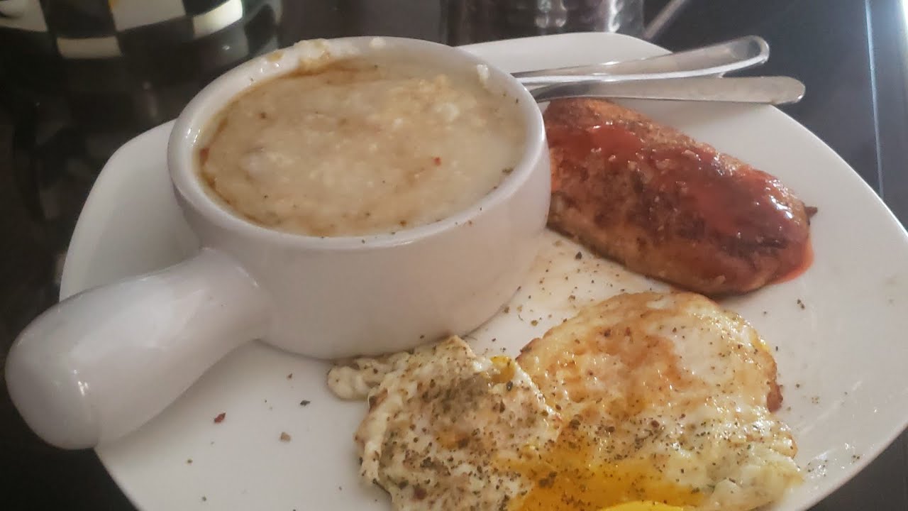 Fresh Salmon, Grits an Eggs! YouTube