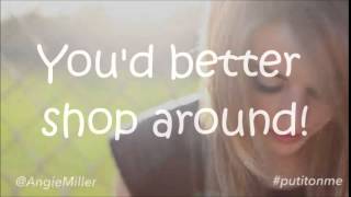 Shop Around by Angie Miller lyrics