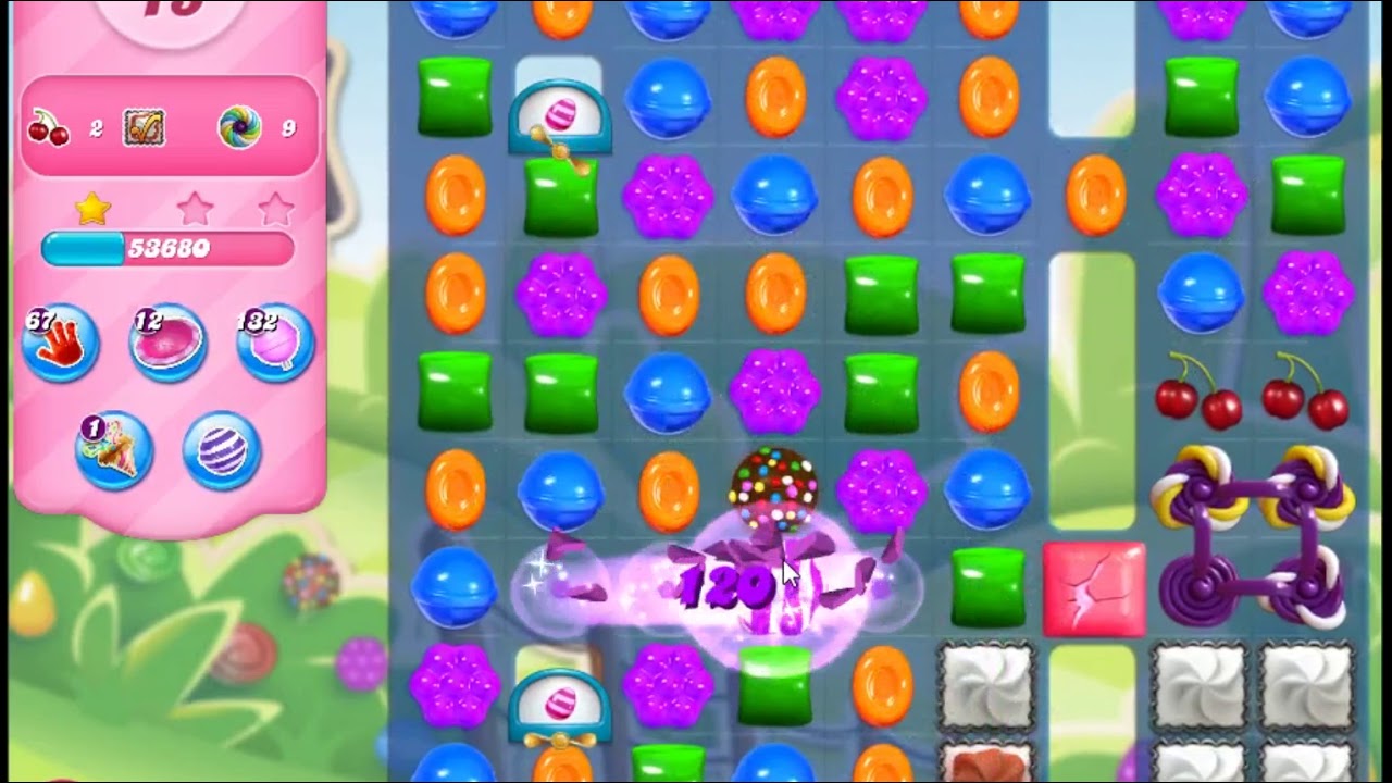 Candy crash saga Level 2606+2607+2608+2609 Gameplay mobile, pc More Fun