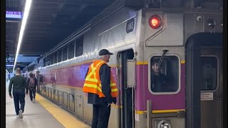 Riding the Mbta train from Boston south station to Kingston ,(FAIL) (we didn’t make it)