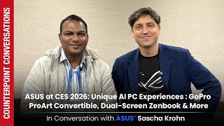 ASUS at CES 2026: Unique AI PC Experiences :: GoPro ProArt Convertible, Dual-Screen Zenbook & More