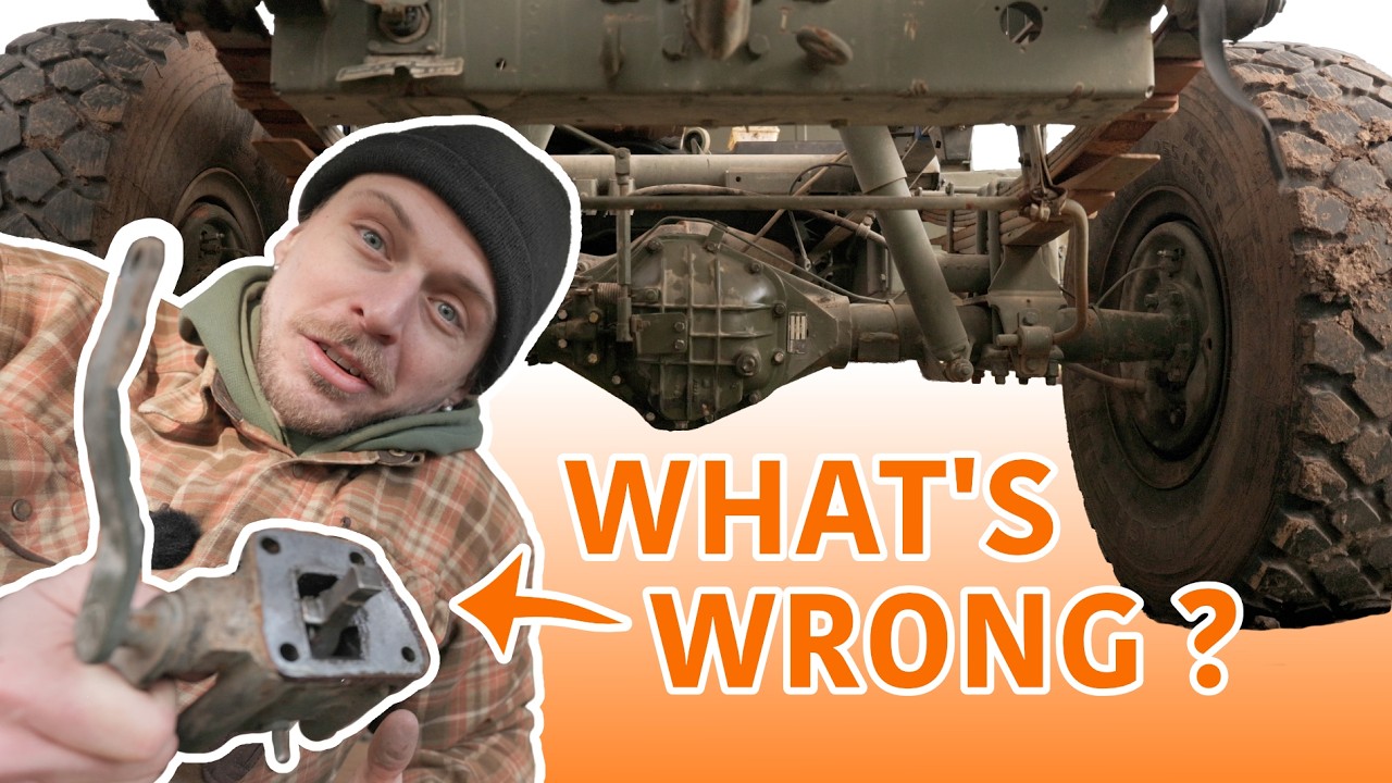 Как я починил блокировку заднего дифференциала | Iveco 4x4 Overlander