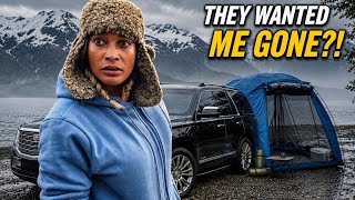 Solo SUV Camping in Alaska Rain..Then Someone Offered Me $200