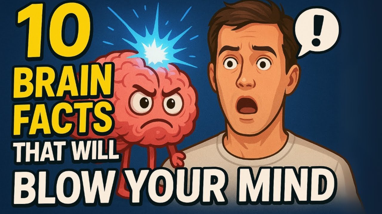 10 Brain Facts that will blow your mind. Become smarter than 99% - YouTube