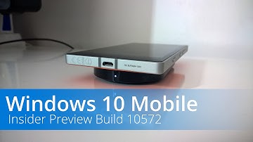 Windows 10 Mobile Insider Preview Build 10572: Hands On