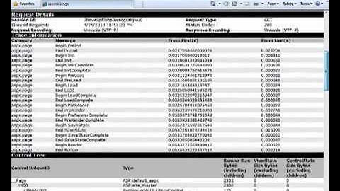 Lesson 8A - The Page Lifecycle in Web Forms